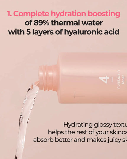 Numbuzin No.4 Hydrating Glow Mineral Toner