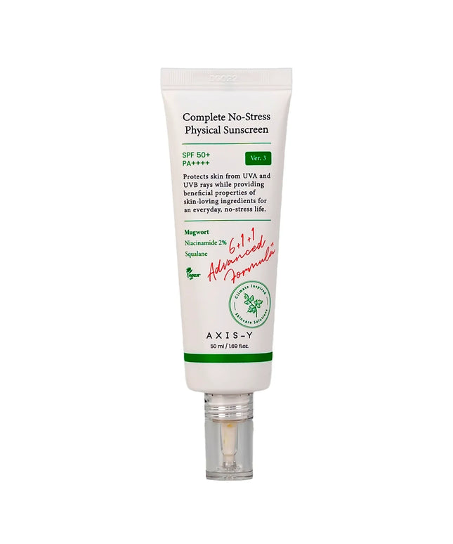 Complete No-Stress Physical Sunscreen SPF50+