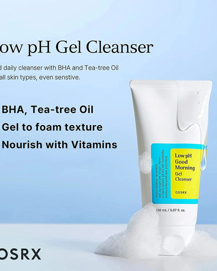 Cosrx Low pH Good Morning Gel Cleanser
