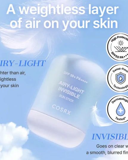 Airy-Light Invisible Sun Stick
