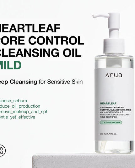 Anua Heartleaf Pore Cleansing Oil MILD