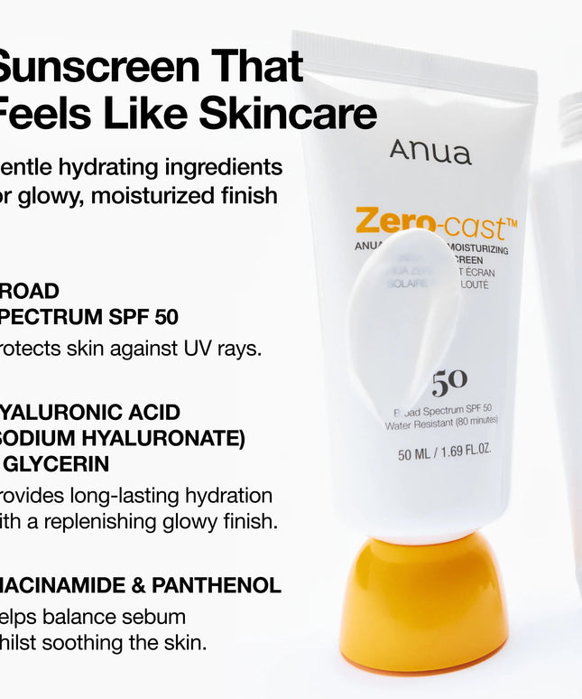 Zero-Cast Moisturizing Finish Sunscreen
